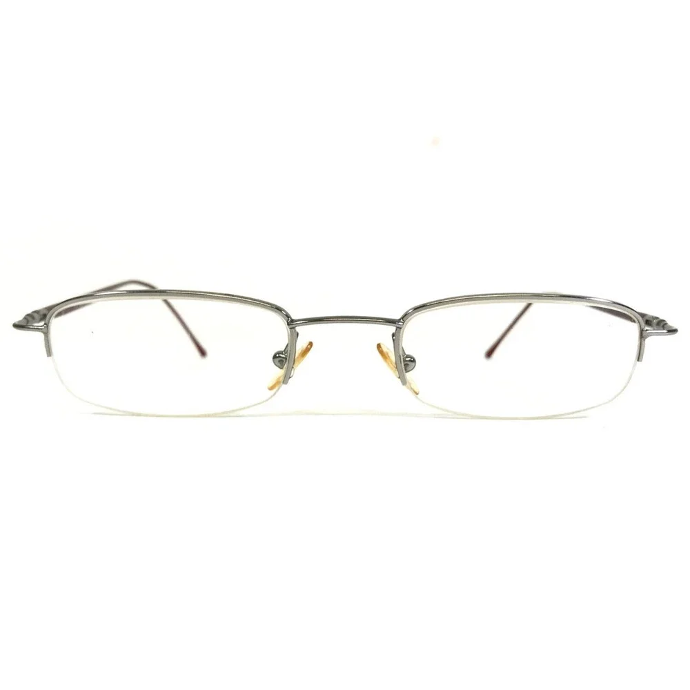 Emporio Armani Petite Eyeglasses Frames EA0023/N 9P2 Red Silver Oval 46-20-135